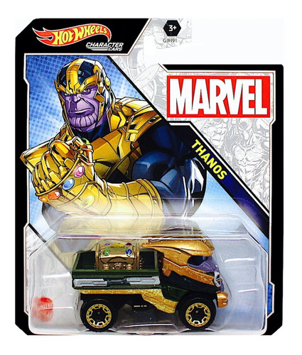 Imagen 1 de 1 de Hot Wheels Marvel Character Cars Thanos