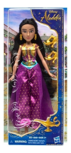 Muñeca Princesa Jasmine - Aladdin - Hasbro E5446 Disney
