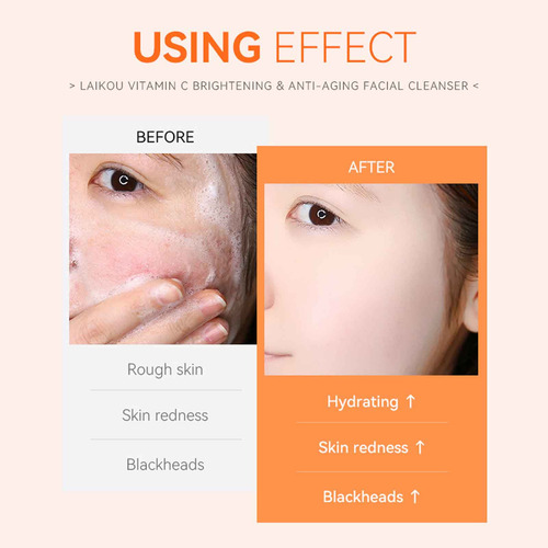 Limpiador Facial C Face Wash Limpia Suavemente La Piel Visib