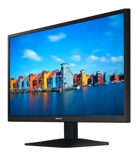 Imagen 3 de 6 de Monitor gamer Samsung S19A330 LCD 19" negro 100V/240V