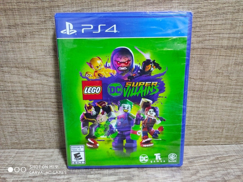 Lego Dc Super Viloes Villains Ps4 - Lacrado Portugues