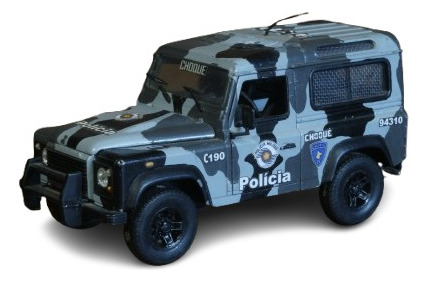 Miniatura Land Rover Polícia Militar -sr-apego (cód. 2364) Camuflado