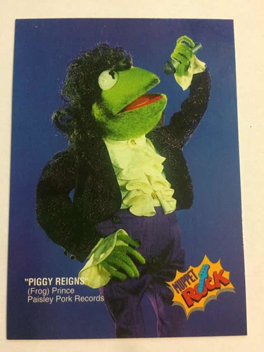 Tarjeta Los Muppets De Jim Henson Año 1993 Número 7