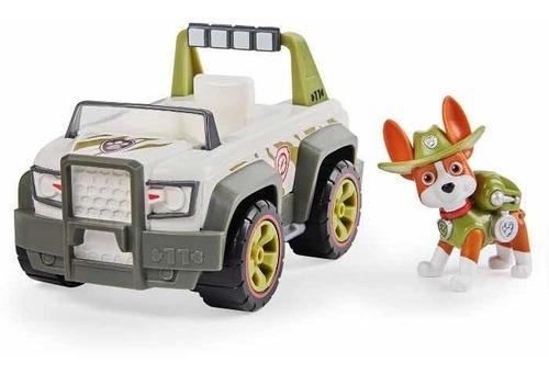 Paw Patrol Personaje Tracker Vehiculo De La Selva