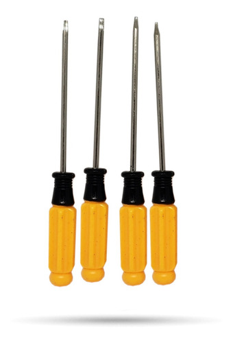 Destornillador X4 Estrella Torx 14cm Tec Celular Miniatura