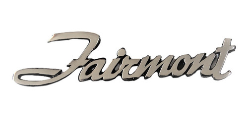Emblema Fairmont Ford Elite Metalico