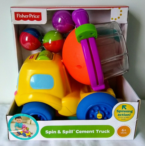 Fisher Price Camion Truck Mezclador Pelotas Didáctico Niño