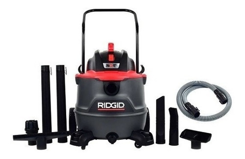 Aspiradora industrial De tacho Ridgid NXT RT1800M 60L  gris oscuro y roja 120V 60Hz