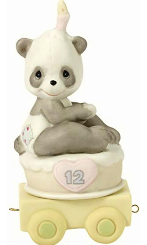 Precious Moments 142032 Birthday Train Figurine, Panda Age