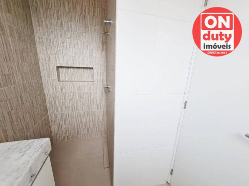 Imagem 10 de 30 de Triplex Com 3 Dormitórios À Venda, 190 M² Por R$ 1.150.000 - Gonzaga - Santos/sp - Vl0027