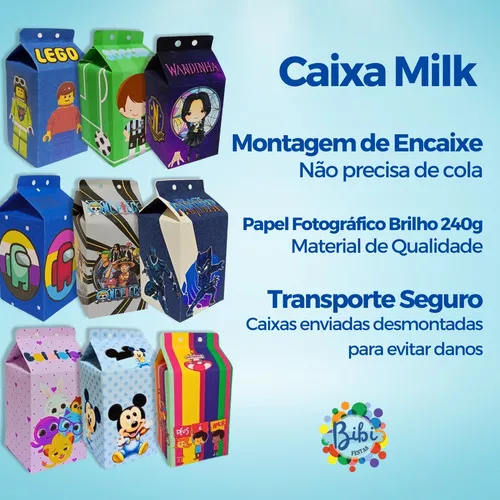 Caixa Milk Roblox Pct 20 Caixas Milk, Magalu Empresas