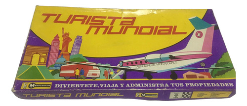 Juego De Mesa Turista Mundial Montecarlo 70s (Usado)