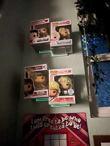 Organizador Flotante Display Shelts Para Funko Pop, 5 Unidad