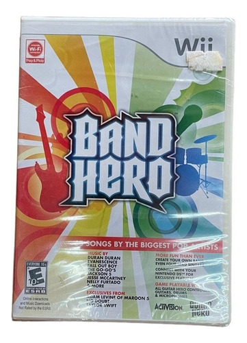 Juego Original De Nintendo Wii: Band Hero