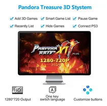 Comprar Juegos En 1 Consola De Juegos Arcade, Pandora Treasure 3d De