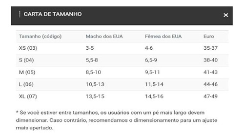 Nadadeira Monofin Foil Size Chart Finis