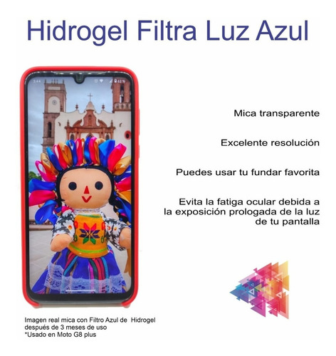 Mica Para Cubot Kingkong 8 Hidrogel Filtra Luz Azul