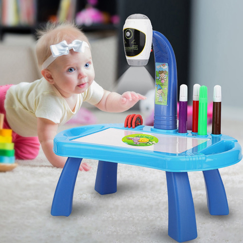 Proyector De Dibujo Para Niños Con Diapositivas Y Pinceles