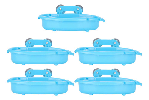 Cuenco De Agua De Plástico Para Pájaros, 5 Unidades, Bañera