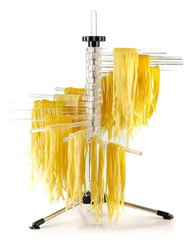 Ovente Collapsible Pasta Drying Rack Con Varillas De Acrílic