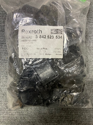 Tapa De Plastico Rexroth 3 842 523 534 (paquete C/10 Piezas)