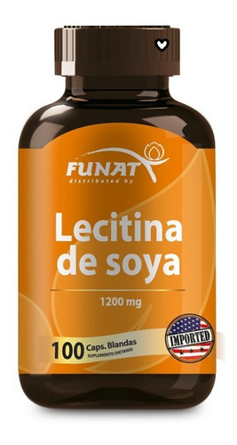 Lecitina De Soya 1200 Mg X100