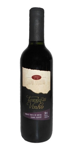 Vinho Tinto Suave Bordô 360ml - Adega Terra Do Vinho