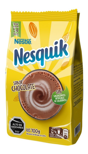 Saborizante Para Leche Nesquik® Optistar® Chocolate 700g