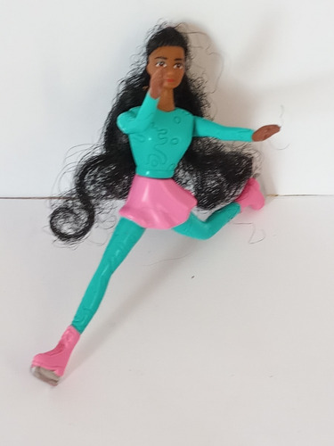 Muñeca Patinadora Sobre Hielo - Sin Marca (Usado)