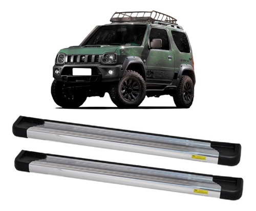 Estribo De Alumínio Compatível Com Jimny 2010