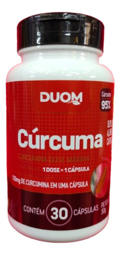 Cúrcuma Dose Máxima 30 Caps (duom)