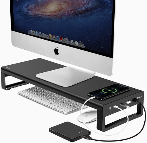 Usb 3.0 Soporte Para Monitor De Aluminio Soporte Vertic...