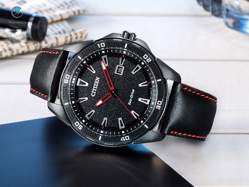 Imagen 5 de 6 de Citizen Eco Drive Ar Black Date Aw1585-04e ¨¨¨¨¨¨¨¨dcmstore