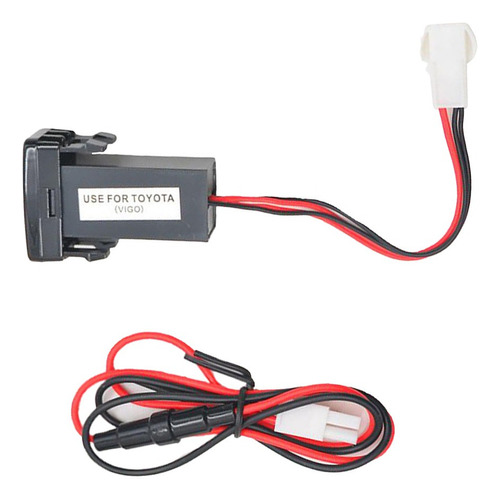 Compatible Con Cargador De Coche Usb Dual Toyota Hilux Vigo