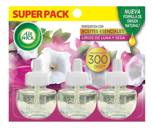 Electrico Refill Lirios De Luna Y Seda Airwick 3 Un