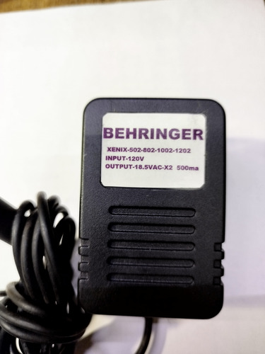 Eliminador Generico Behringer Xenix 502-802-1002-1202 Usb (Usado)