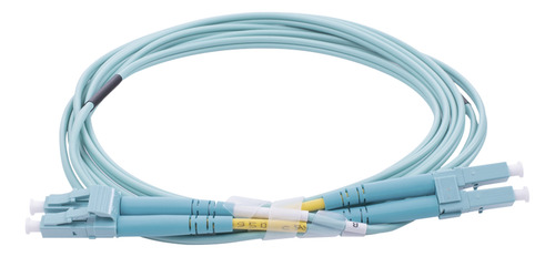 Jumper De Fibra Óptica Multimodo Om4 50/125 Lc-lc Ofnr (rise