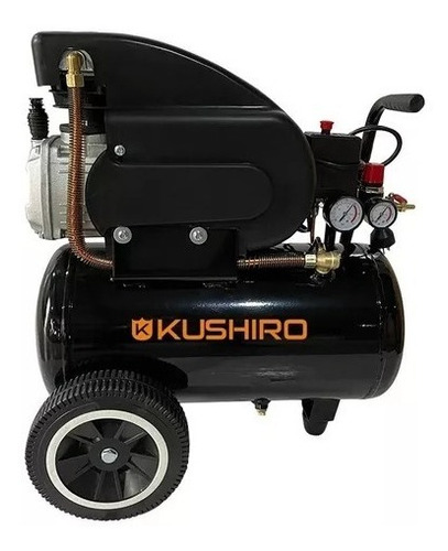 Compresor De Aire Kushiro K25 2hp 1500w 25lts 6-8 Bar