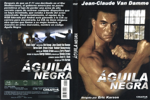 Aguila Negra- Black Eagle- Jean Claude Van Damme Dvd