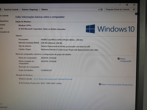 Cpu Hp Compaq Elite 8300 - I5 3470s - 4gb Ddr3 - Hd 500gb