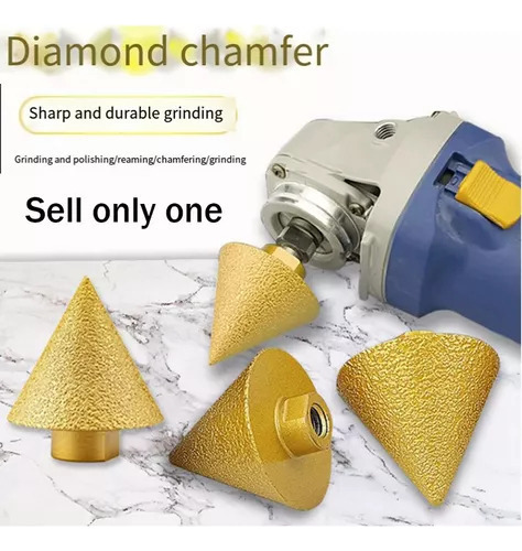 Broca Tipo Chaflán En Forma De Diamante, 2 Unidades, 38 Mm D