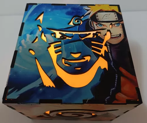 Abajur De Mesa De Led Naruto Uzumaki