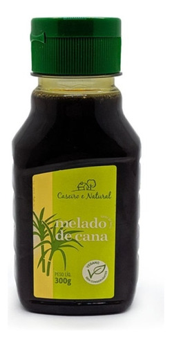 Melado De Cana Vegano S/ Conservantes 300g Caseiro E Natural