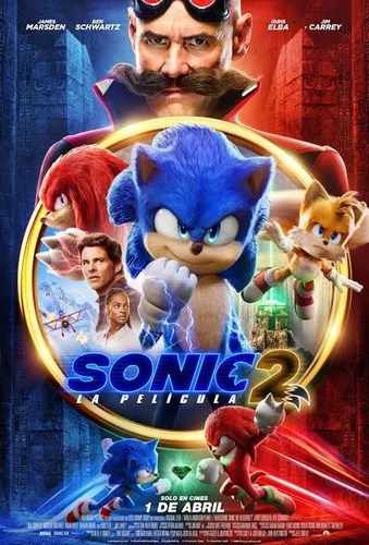 Póster Original, Oficial De Cine (sonic V2) 