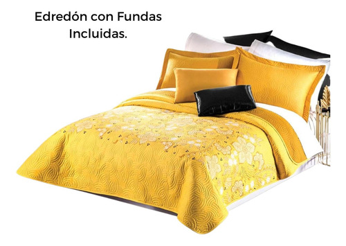 Edredón Ligero Matrimonial Xl Con Fundas Concord