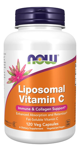 Vitamina C Liposomal 120caps Now