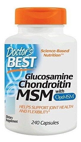 Glucosamina Condroitina Opti Msm Doctor's Best 240 Capsulas