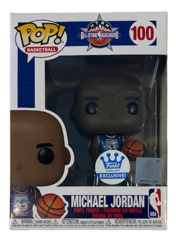 Funko Pop Michael Jordan Utah All Star #100 Original!!