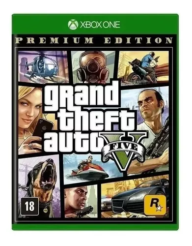 Jogo Grand Theft Auto V: Edição Premium - Xbox 25 Dígitos