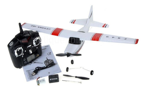 Avión Rc 3ch Wltoys F949 Completo Muy Fácil Para Empezar